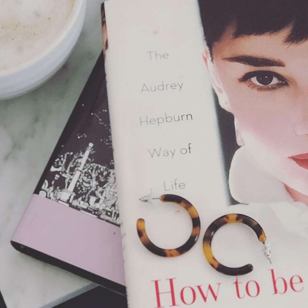 🆕 Penelope Tortoise-shell Geometric Acrylic Hoops